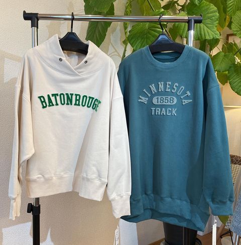 PASSIONEスウェット(白)￥11，000(税込)